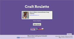 Desktop Screenshot of craftroulette.com